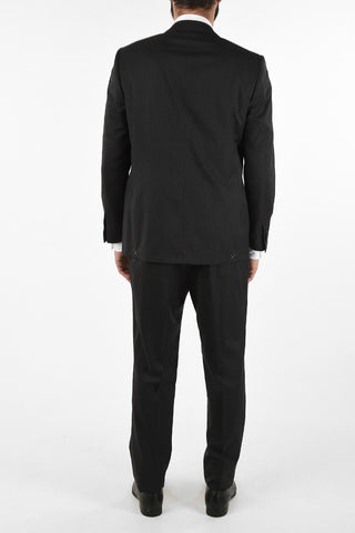 side vent pinstriped drop 6R 2-button MANTUA suit