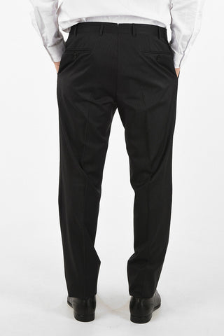 side vent pinstriped drop 6R 2-button MANTUA suit