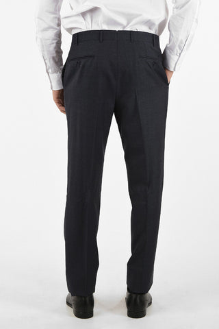 side vent windowpane check drop 6R 2-button MANTUA suit