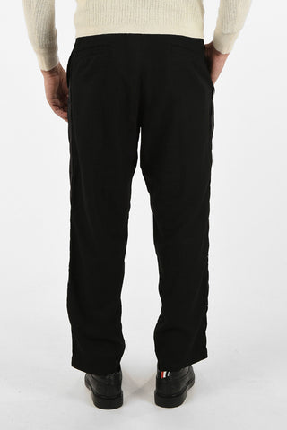 Double Pleat Wool Pants