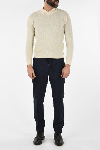 Drawstring Single Pleat YORK Pants