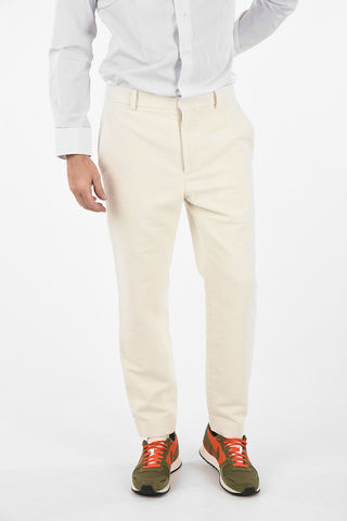 Regular Fit Velvet Pants