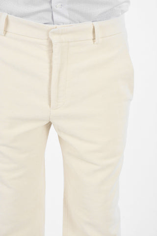 Regular Fit Velvet Pants