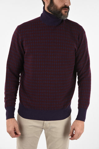 Wool and Cashmere AIRUNO Turtle-neck Sweater