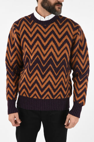 Virgin Wool AMBROSIA Cew-neck sweater