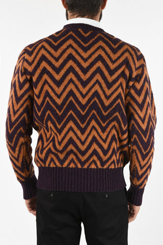 Virgin Wool AMBROSIA Cew-neck sweater