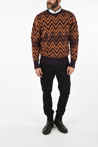 Virgin Wool AMBROSIA Cew-neck sweater
