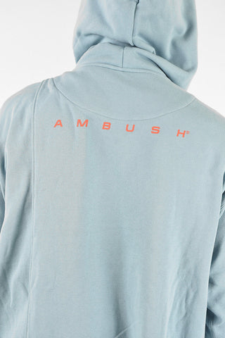 Deconstructed Printed Hoodie