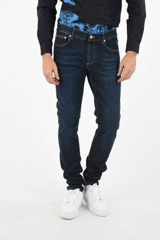 Mid-Waist Straight Fit Jeans 16cm