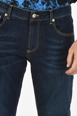 Mid-Waist Straight Fit Jeans 16cm