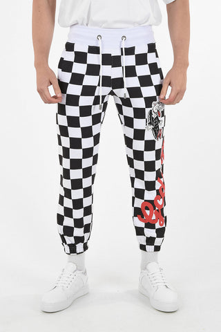 Checked Joggers