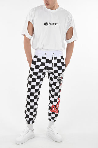 Checked Joggers
