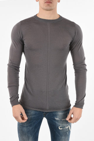 Virgin Wool BIKER LEVEL Crew-neck Sweater