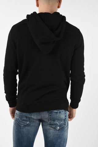 Cotton Hoodie With Cashmere Pocket