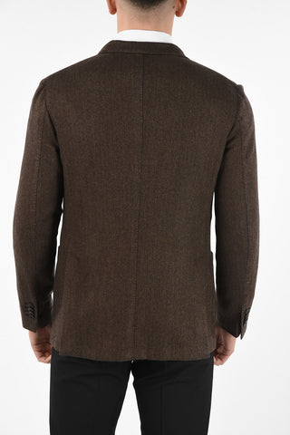 Cashmere Three Button Blazer