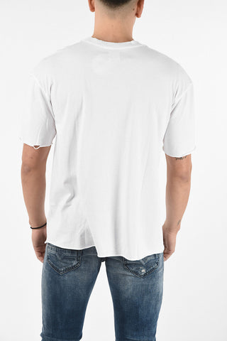 Distressed Printed T-shirt