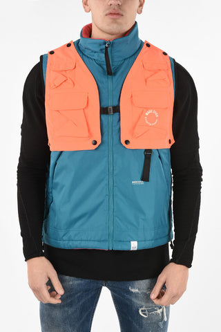 Reversible Sleeveless Utility Jacket