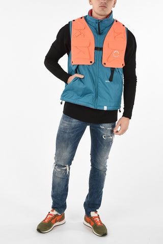 Reversible Sleeveless Utility Jacket