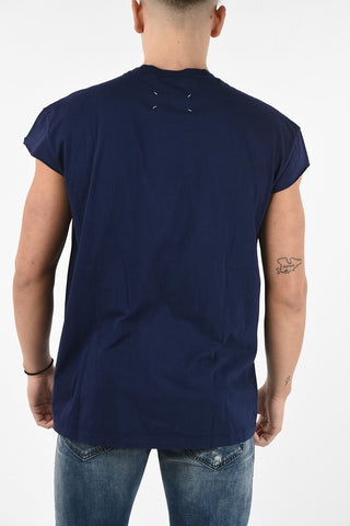 MM10 T-shirt Smanicata in Cotone