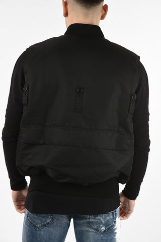 Sleeveless Utility Jacket