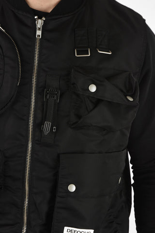 Sleeveless Utility Jacket