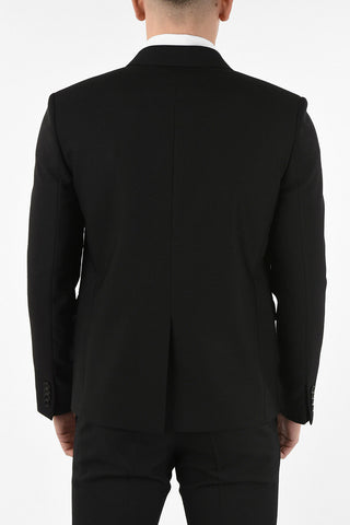 Wool Four Button Single Breasted Bazer