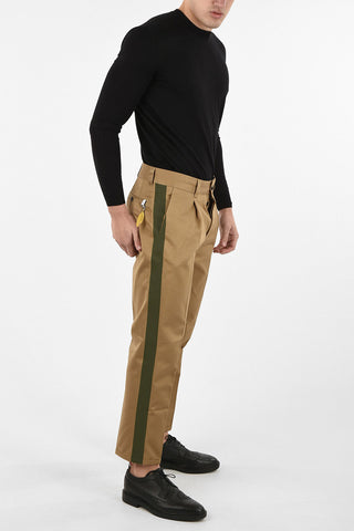 Cotton Piping Pants