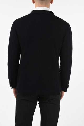 Virgin Wool and Cotton Double Breasted ZIGGY Blazer