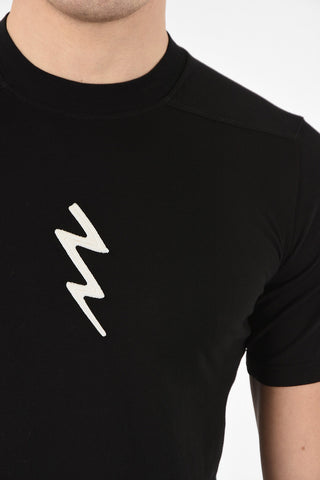 Embroidered Crew Neck LEVEL T-Shirt