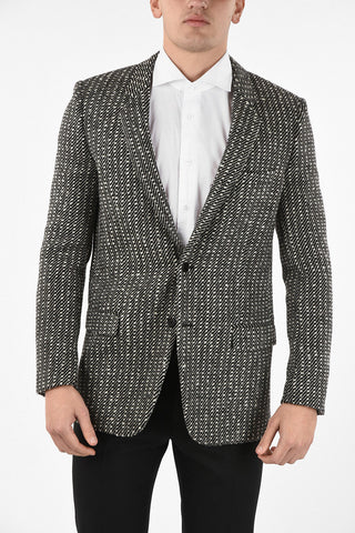 Tweed 2 Button Blazer