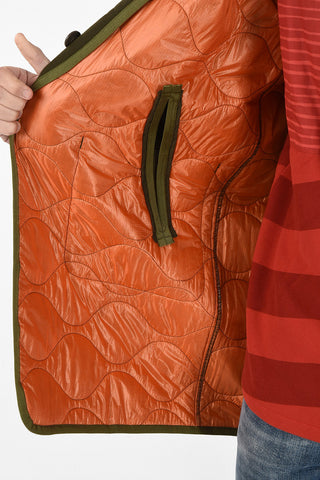 1-button Lightweight quilted jacket