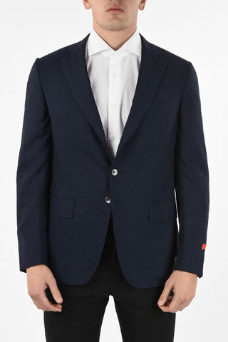 Silk GREGORY Three Button Blazer
