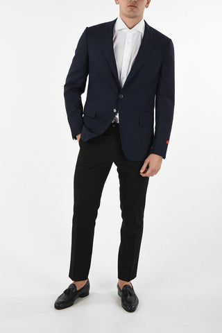 Silk GREGORY Three Button Blazer