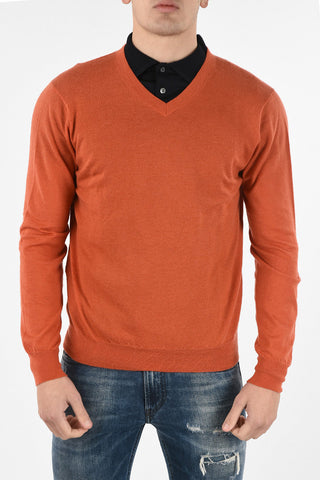 CC COLLECTION Cashmere V-neck Sweater