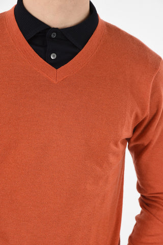 CC COLLECTION Cashmere V-neck Sweater