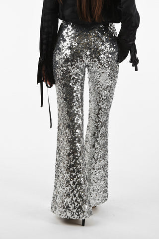 Sequined Flare Pants