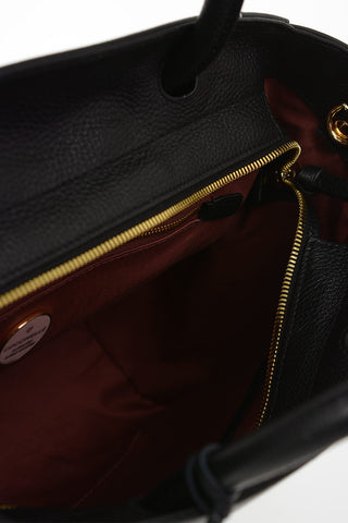 Leather CONCRETE Hand Bag