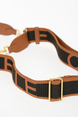 Fabric Embroidered Shoulder Strap