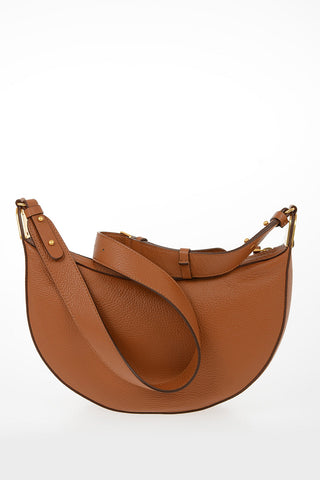 Leather ANAIS Mini Hobo Bag
