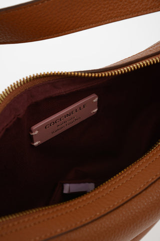Leather ANAIS Mini Hobo Bag