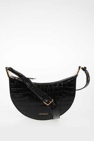 Leather Crocodile Printed ANAIS Bag