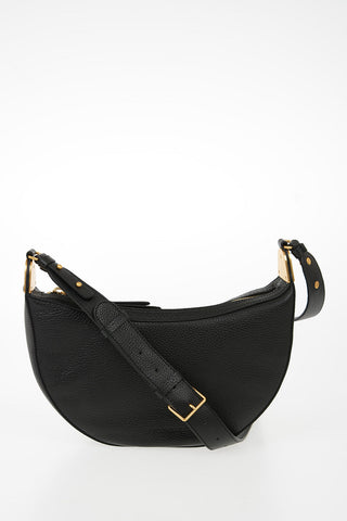 Leather ANAIS Mini Hobo Bag