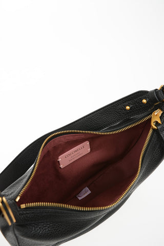 Leather ANAIS Mini Hobo Bag