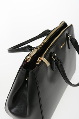 Leather SORTIE TEXTURED Hand Bag