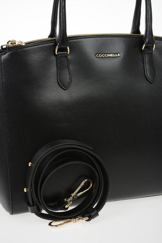 Leather SORTIE TEXTURED Hand Bag