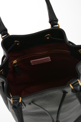 Leather GABRIELLE Bucket Bag