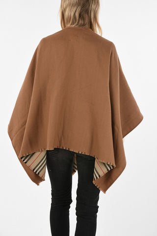 Wool Fringed Mantle
