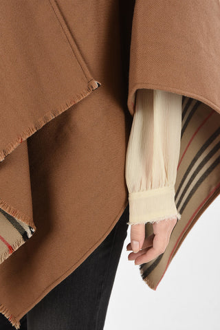 Wool Fringed Mantle