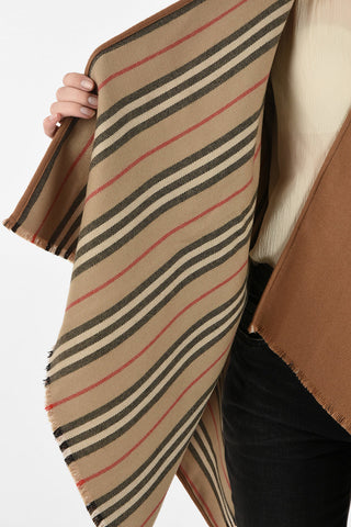 Wool Fringed Mantle