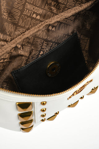LOVE Faux Leather Studded SQUARE Fanny Pack